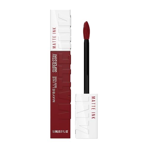 Maybelline New York SuperStay Matte Ink Liquid Lipstick – Voyager 50, Highly pigmented, Transfer Proof & Fade Proof. Maybelline New York SuperStay Matte Ink Liquid Lipstick Lasts Up To 16 Hour