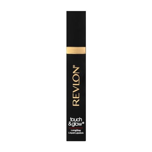 Revlon Touch & Glow Everyday Matte Liquid Lipstick|Lightweight, Transferproof, Kiss Proof, Non Sticky infused Vitamin E|Parabeen & Sulphate free -Pink Princess