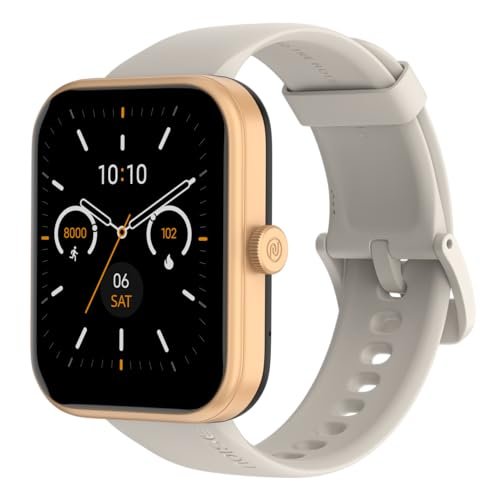 Noise Pulse 2 Max 1.85″ Display, Bluetooth Calling Smart Watch, 10 Days Battery, 550 NITS Brightness, Smart DND, 100 Sports Modes, Smartwatch for Men and Women (Blush Beige)