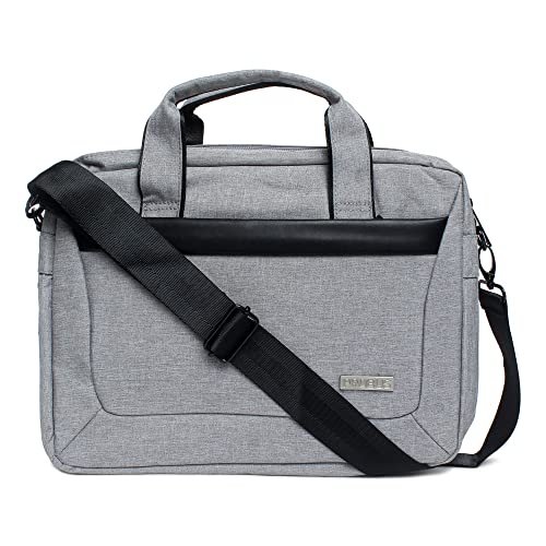 Probus “The Lifestyle 14 Inch Laptop Bag Briefcase Notebook Messenger Bag Laptop Carrying Handbag Sleeve Case Cover | Grey
