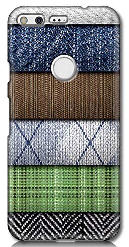 Amazon Brand – Solimo Designer Woven Fabric Design 3D Printed Hard Back Case Mobile Cover for Google Pixel