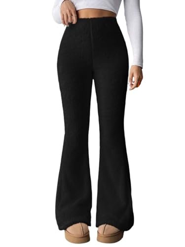 KOTTY Women’s Wind Proof Fine Black Pant(Black,30)-KTTWOMENSPANT903L