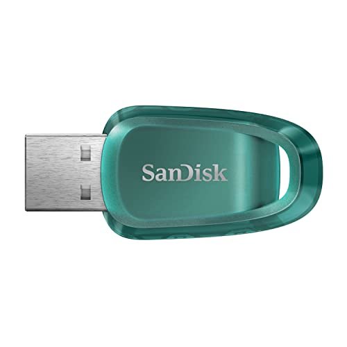 SANDISK Ultra Eco 128GB, USB 3.2 Gen 1, Flash Drive, 100MB/s R, Pendrive, 5Y Warranty (SDCZ96-128G-I35)