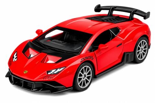 Amisha Gift Gallery Car Toy for Kids Queens 70 Toy Model Fiat Openable Doors & Pull Back Action (Lamborgini)