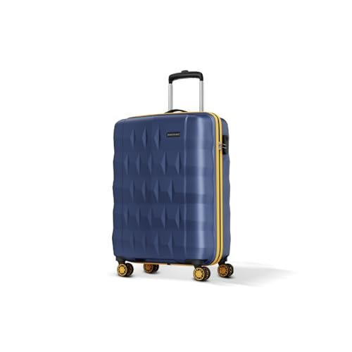 Aristocrat Comet Large Polycarbonate Hard Case 8-Wheel Trolley Bag, Green