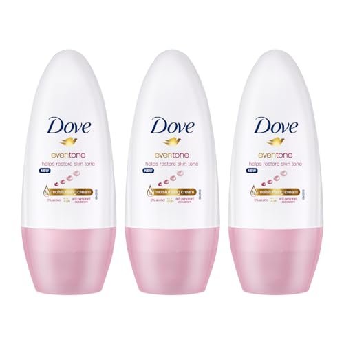 Dove Eventone Floral Deodorant Roll On for Women – 50 Ml (Pack of 3)