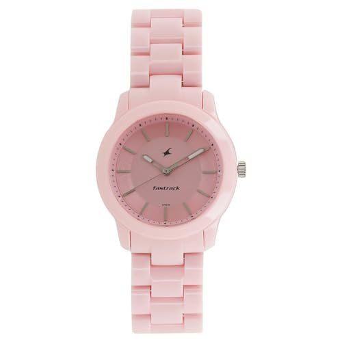 Fastrack Trendies Analog Pink Dial Women’s Watch NM68006PP04/NN68006PP04