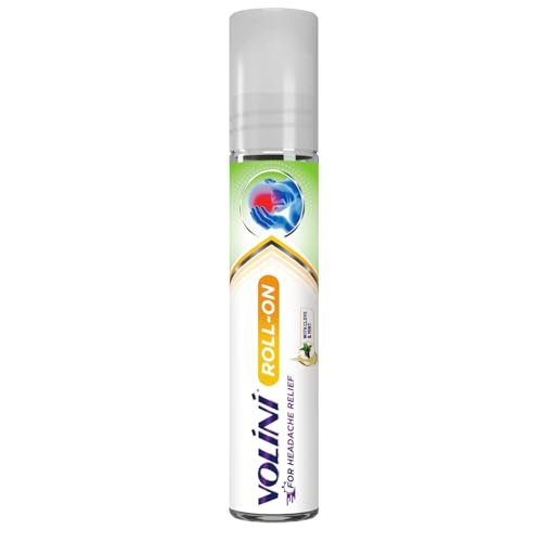 Volini Headache Relief Roll-On, 10ml, Instant Relief, with Clove & Mint, Non-Sticky, On-the-Go Relief – Pack of 1