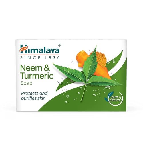 Himalaya Herbals Protecting Neem and Turmeric Soap, 125gm