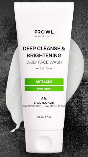 PROWL by Tiger Shroff Facewash – 2% Salicylic, 1% Lactic & Hyaluronic Acid