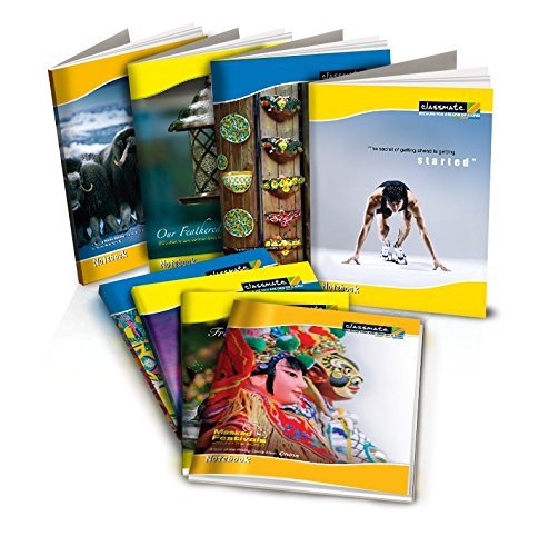 Classmate Notebook – Soft Cover, 64 Pages, 210x170mm, Square 1-inch
