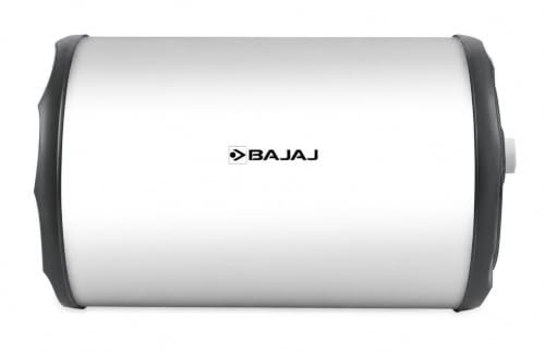 Bajaj Majesty Pro Horizontal Geyser 25 L (Right pipe)| Glassline coated tank | Shock resistant body | Warranty: 7 Yr Tank, 2 Yr Comprehensive | BEE Rating 4 Star | Suitable for low ceiling heights