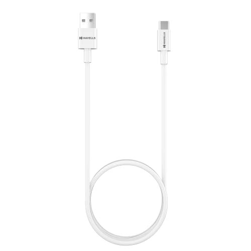 Havells USB Star- Type A to Type C Data Cable 65W, 5A