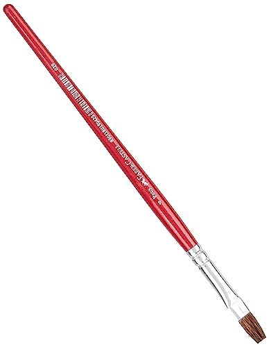 Faber-Castell Paint Brush – Pony Hair Flat Size-4 PCK-10