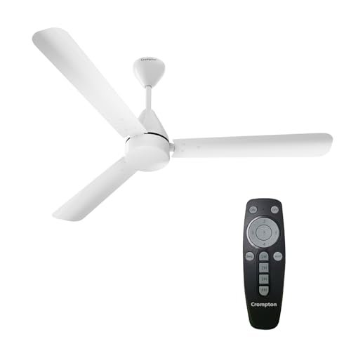 INALSA BLDC Ceiling Fan 1200mm Aero Swift Luxe|Ceiling Fan with Remote Control Timer/Boost Mode|BEE 5 Star Rated Energy Efficient|Low Noise|High Air Delivery|LED Indicator|3 Yr Warranty on Motor,Grey