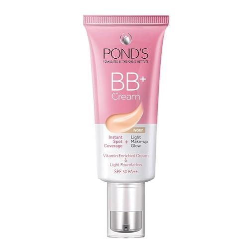 POND’S BB+ Cream|| Instant Spot Coverage + Light Make-up Glow|| Ivory 30g