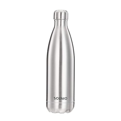 MILTON Eros 1000, 2-in-1 Sip or Gulp Lid Water Bottle 960ml | Unbreakable – Crystal Clear Plastic | Leak-Proof & BPA-Free, One-Click Open | Ideal for School, Office, Gym & Travel Use, Military Green