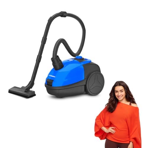 Eureka Forbes Omni Vac Vacuum Cleaner | 1200W Powerful Motor | 19 kPa Suction Power | 5 Cleaning Accessories | Auto Cord Winder | Multi-Surface Cleaning