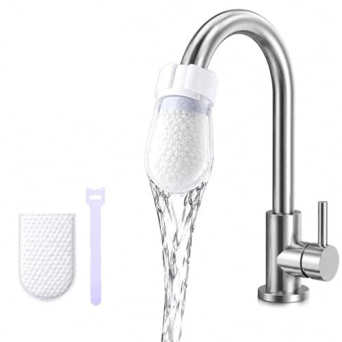 Universal Faucet Water Filter Bag with Securing Straps | Filters Dirt & Sediment, Kitchen & Bathroom Use, Easy Installation, Reusable Non-Woven Fabric, Easy Replacement