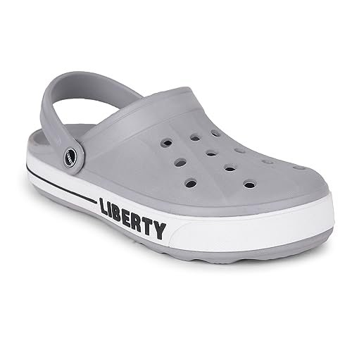 Liberty A-HA LITEWALK Clogs for Men, EVA, Pull-On, 10,L.Grey