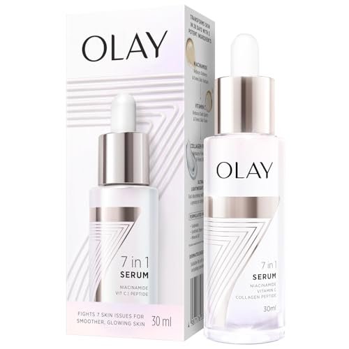 Olay 7in1 Ultralight Face Serum for Women – Fights 7 Signs of Aging, 30 ml