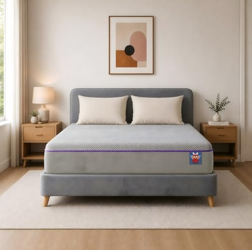 Captain Snooze FLIPFORCE™ Dual Comfort Mattress (10 Years Warranty) | Orthopedic Support Foam with Breathable Fabric | Reversible Soft & Firm Comfort Double Size Bed Mattress (72x48x4)
