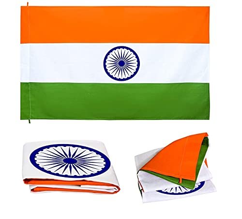 Premium Fabric Indian Flag (National Flag of India Size 20×30 inch)