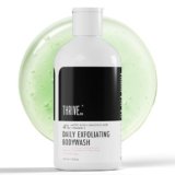 ThriveCo Exfoliating Body Wash | Lactic Acid, Salicylic Acid & Vitamin E | With Clinically Proven Diacnemide® | Targets Body Acne, Dead Skin & Tan | Prevents Dry, Rough, Bumpy Skin | For Men & Women | 236 ML