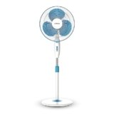 Bajaj Frore Neo 400 MM Oscillating Pedestal Fan For Home | Aerodynamically Balanced Blades | 100% Copper Motor | High Air Delivery | 3-Speed Control | Rust Free | 2 Yrs Warranty 【Blue】