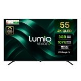 Lumio Vision 7 139 cm (55 inches) 4K Ultra-HD Smart QLED Google TV FTW3-ADSG