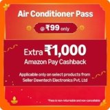 Extra 1000/- Apay Cashback with Air conditioner Purchase in First 5 Days of Great Indian Festival (till 27th Sep 2025)