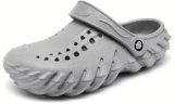 Kraasa Men’s Casual Walking Daily Used Clogs & Slipper with Lightweight Design Clogs & Slippers for Men’s & Boy’s Grey UK 7