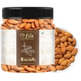 LILA DRY FRUITS California Almonds 500 Grams | Raw and Natural Badam for Healthy Snacking | Almond for Cooking, Dieting & Breakfast | High In Minerals | Badaam Dry Fruits Perfect for Diwali Gifting