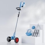 Lifelong Cordless Grass Cutter 21V | 25cm Cutting Width | 2-in-1 Lawn Mower & Trimmer | 2X Rechargeable Battery | Adjustable Height | Wheels & Foldable Handle | Heavy-Duty Blades | Garden & Farm Use