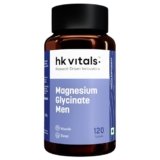hk vitals Magnesium Glycinate Men (2000mg) 120 Tablets | For Better Sleep Quality & Muscle Recovery