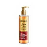 Streax Serum Shine Shampoo, 490ml |Shampoo for Frizzy and Dry Hair |Mildy everyday |for Women & Men,Paraben-Free with Silicon Boosters & Vit B5 | For Smooth & Shiny Hair
