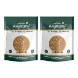 ANY MANY Nutraj California Almonds, Raw 2Kg (1Kg X 2) | Nutritious & Delicious | Badam Giri | High In Fiber | Rich In Vitamin E & Manganese