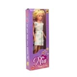 Funskool My MIA-Fashion Doll with Curley Blond Hair, Roleplay Toy for Girls Aged 3 Years