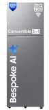 Samsung 350 L, 2 Star, Convertible 5-in-1, Digital Inverter, Frost Free Double Door, WiFi Enabled Bespoke AI Refrigerator (RT38DG5A2BSLHL, Ez Clean Steel/Real Steel)