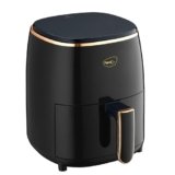 Pigeon Healthifry Digital Air Fryer, 360° High Speed Air Circulation Technology 1200 W with Non-Stick 4.2 L Basket – Black